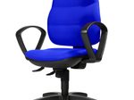 Bürostuhl Unni SY blau, Gestell schwarz
