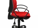 Bürostuhl Unni SY rot, Gestell schwarz