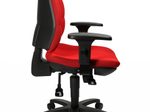 Bürostuhl Unni SY rot, Gestell schwarz