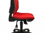 Bürostuhl Unni SY rot, Gestell schwarz