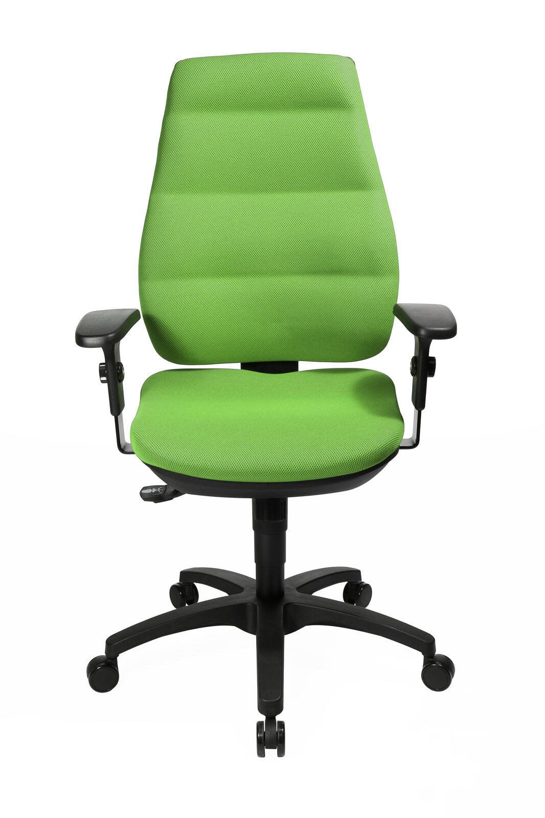Bürostuhl Unni SY grün, Gestell schwarz