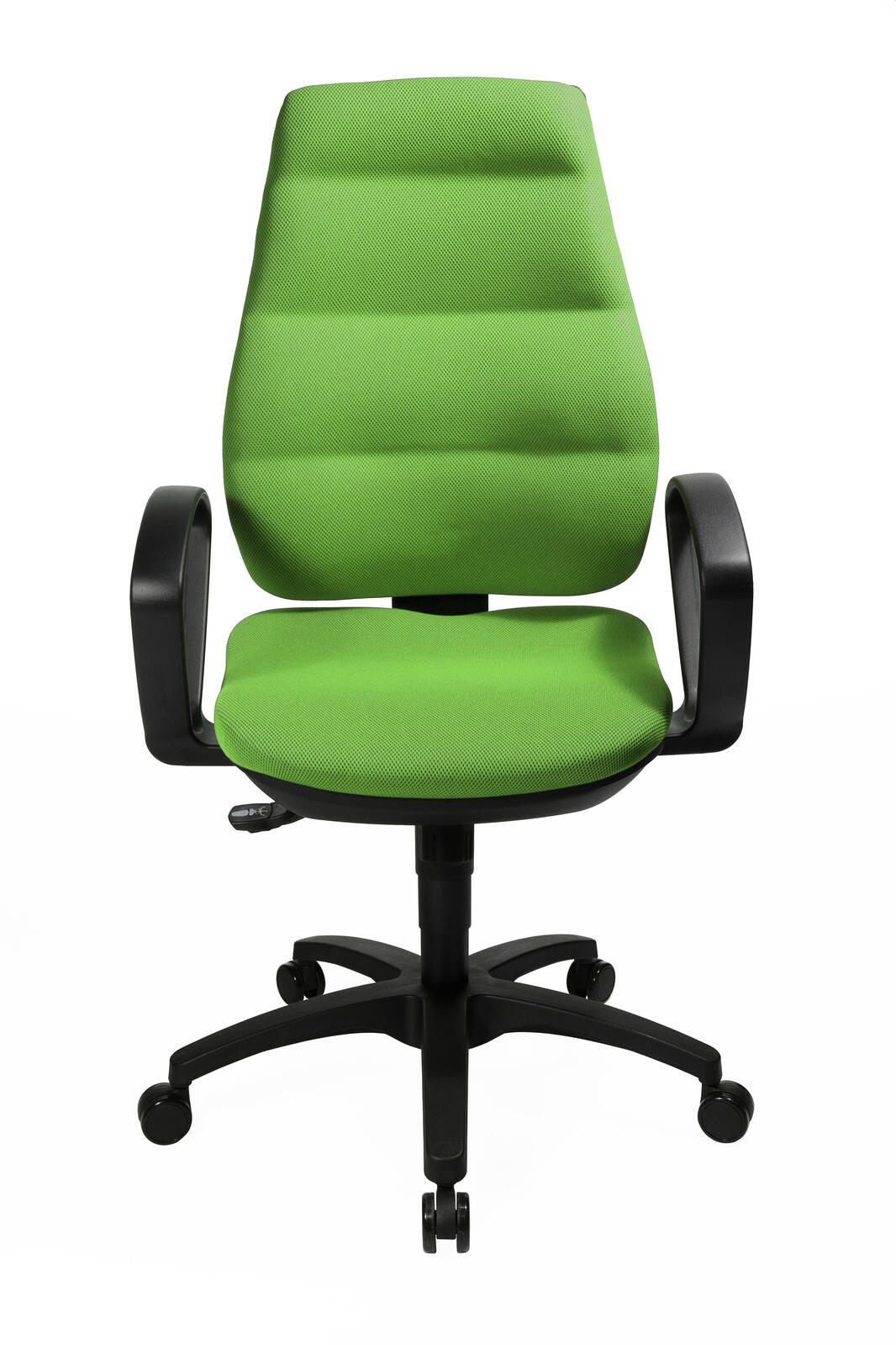 Bürostuhl Unni SY grün, Gestell schwarz