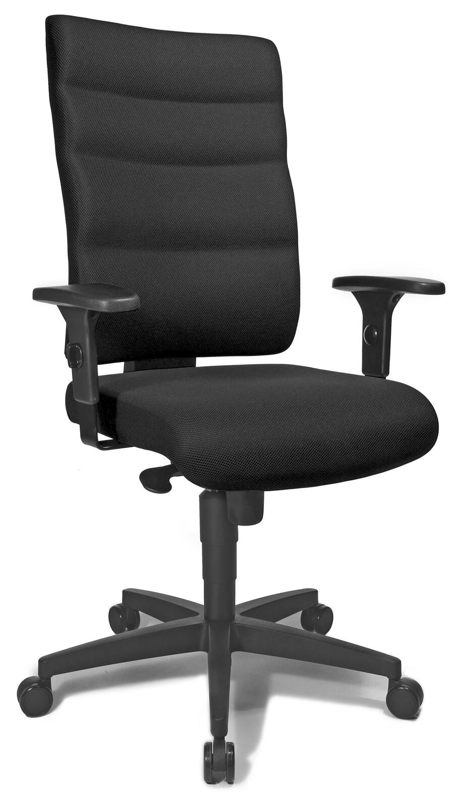 Bürostuhl Unni Med schwarz, Gestell schwarz