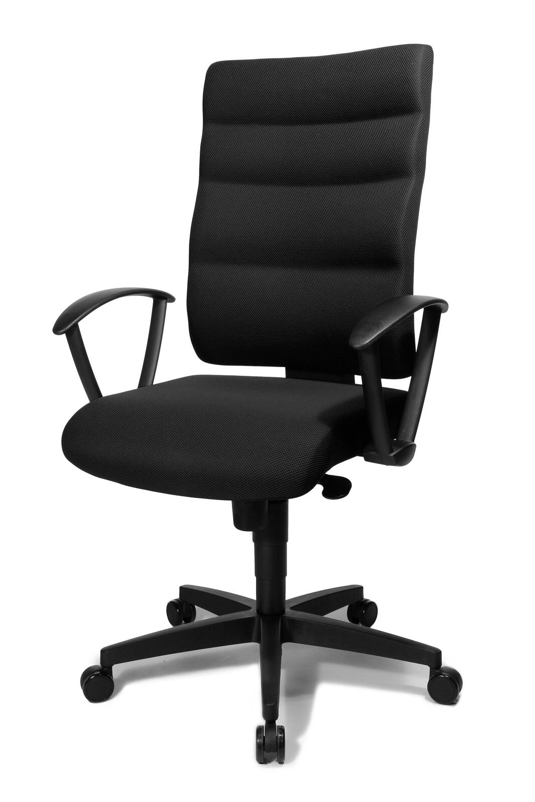 Bürostuhl Unni Med schwarz, Gestell schwarz