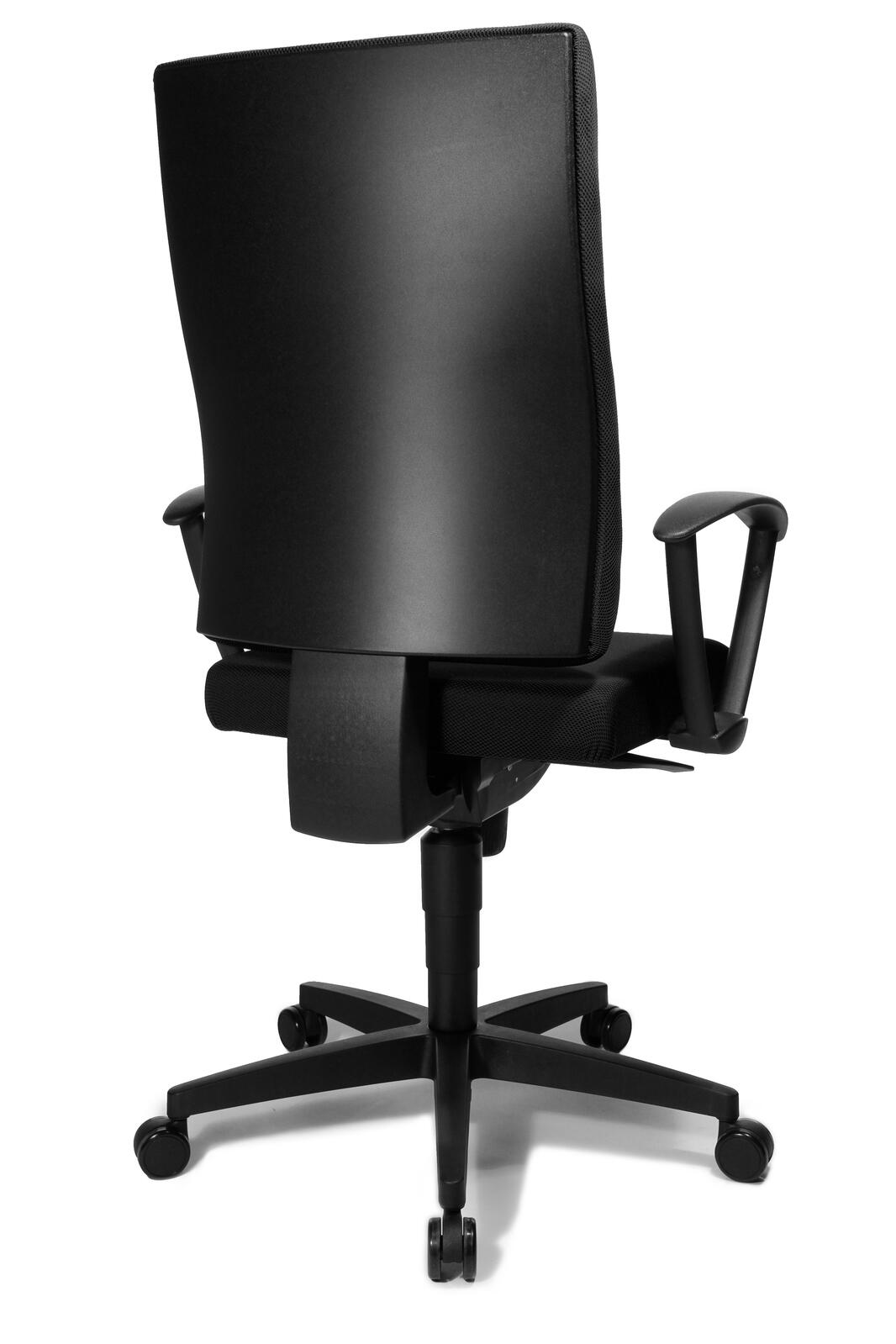 Bürostuhl Unni Med schwarz, Gestell schwarz