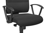 Bürostuhl Unni Med schwarz, Gestell schwarz