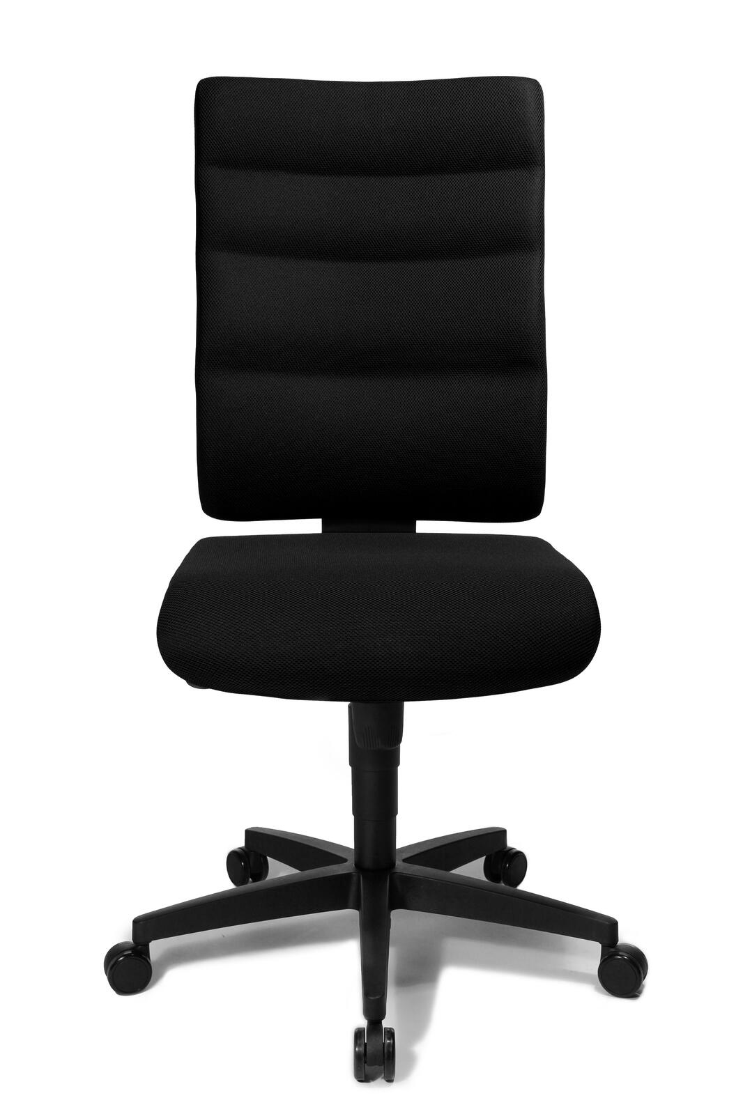 Bürostuhl Unni Med schwarz, Gestell schwarz