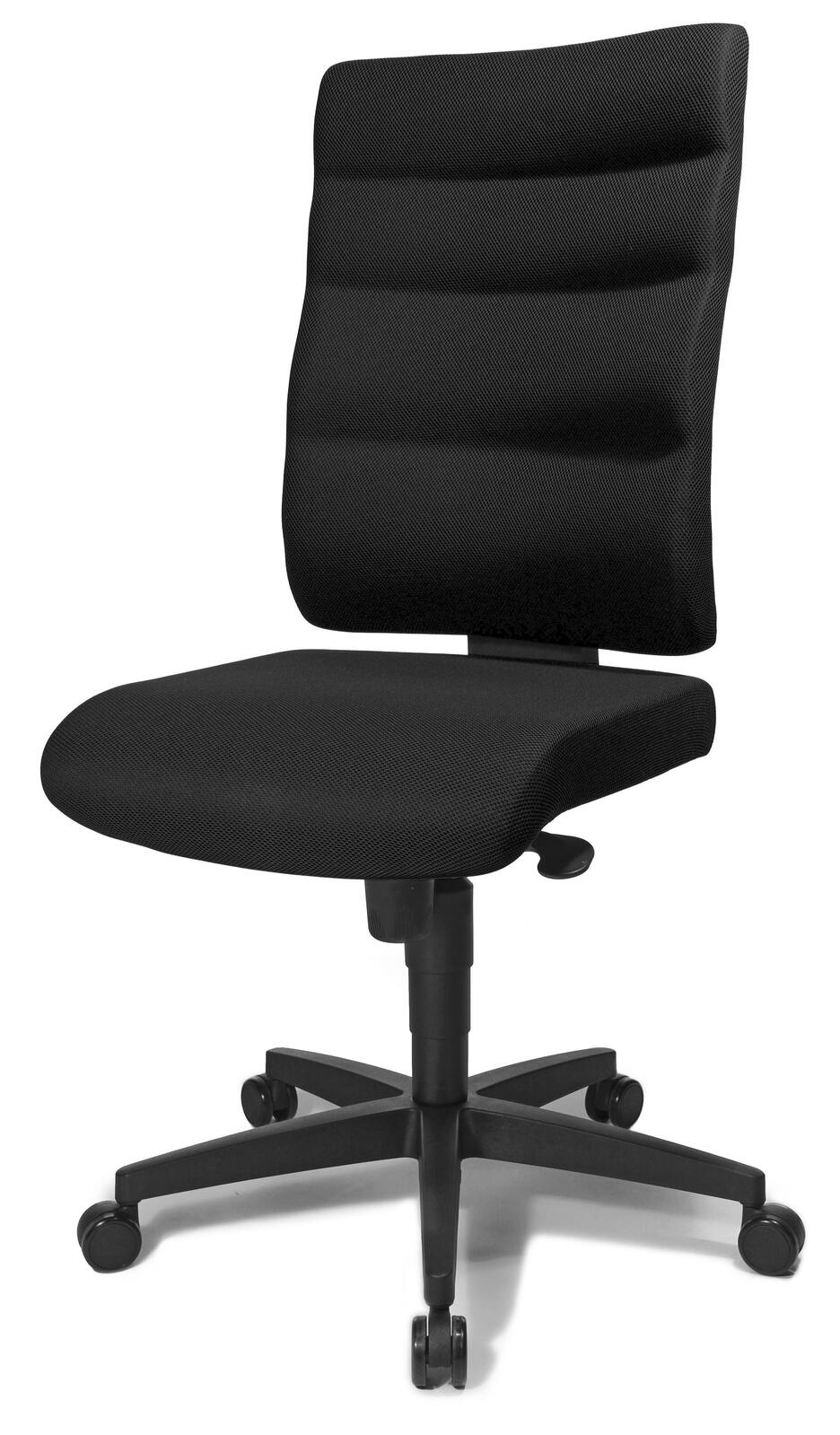 Bürostuhl Unni Med schwarz, Gestell schwarz
