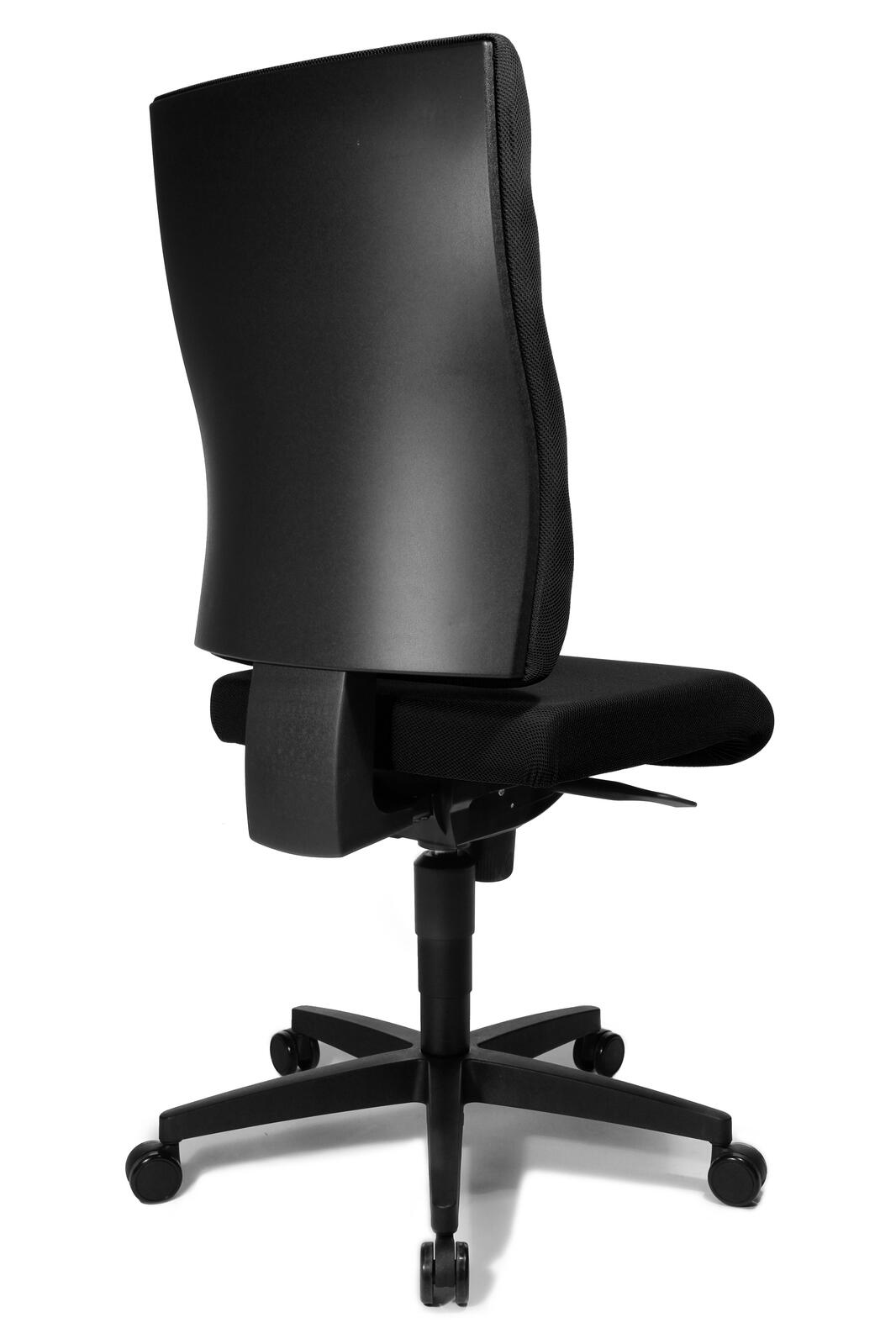 Bürostuhl Unni Med schwarz, Gestell schwarz