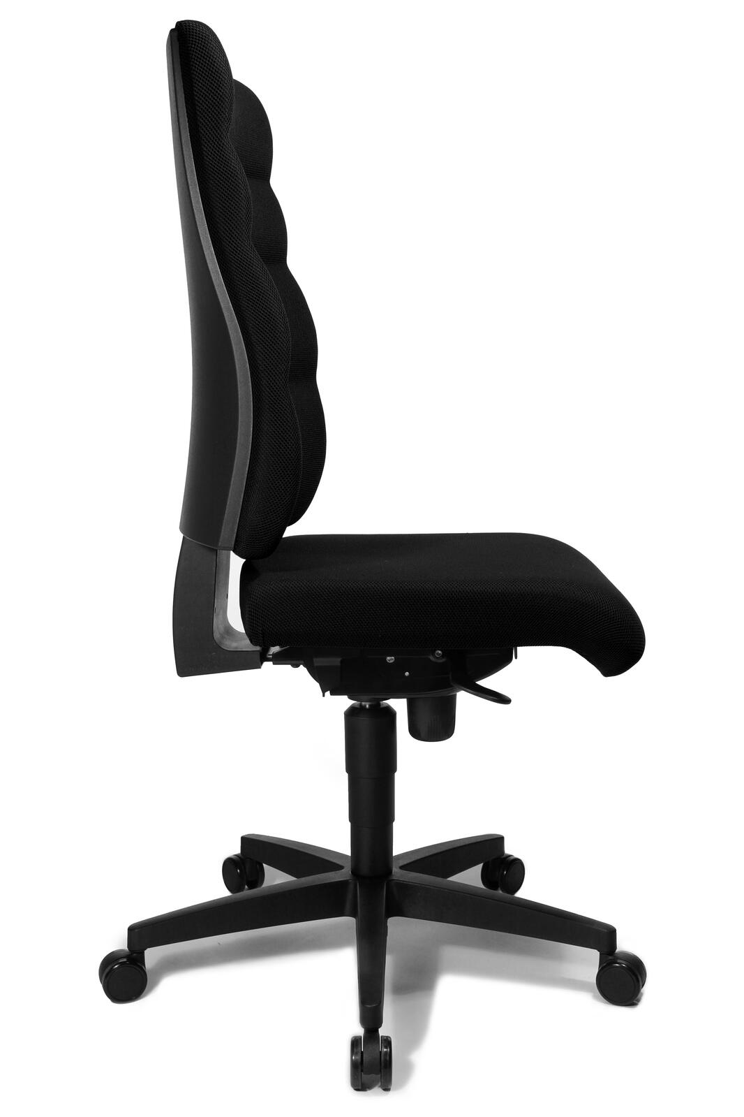 Bürostuhl Unni Med schwarz, Gestell schwarz