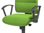 Bürostuhl Unni Med grün, Gestell schwarz