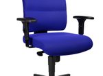 Bürostuhl Unni Med blau, Gestell schwarz