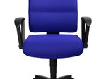 Bürostuhl Unni Med blau, Gestell schwarz