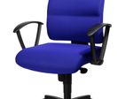 Bürostuhl Unni Med blau, Gestell schwarz