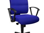 Bürostuhl Unni Med blau, Gestell schwarz