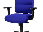Bürostuhl Unni Med blau, Gestell schwarz