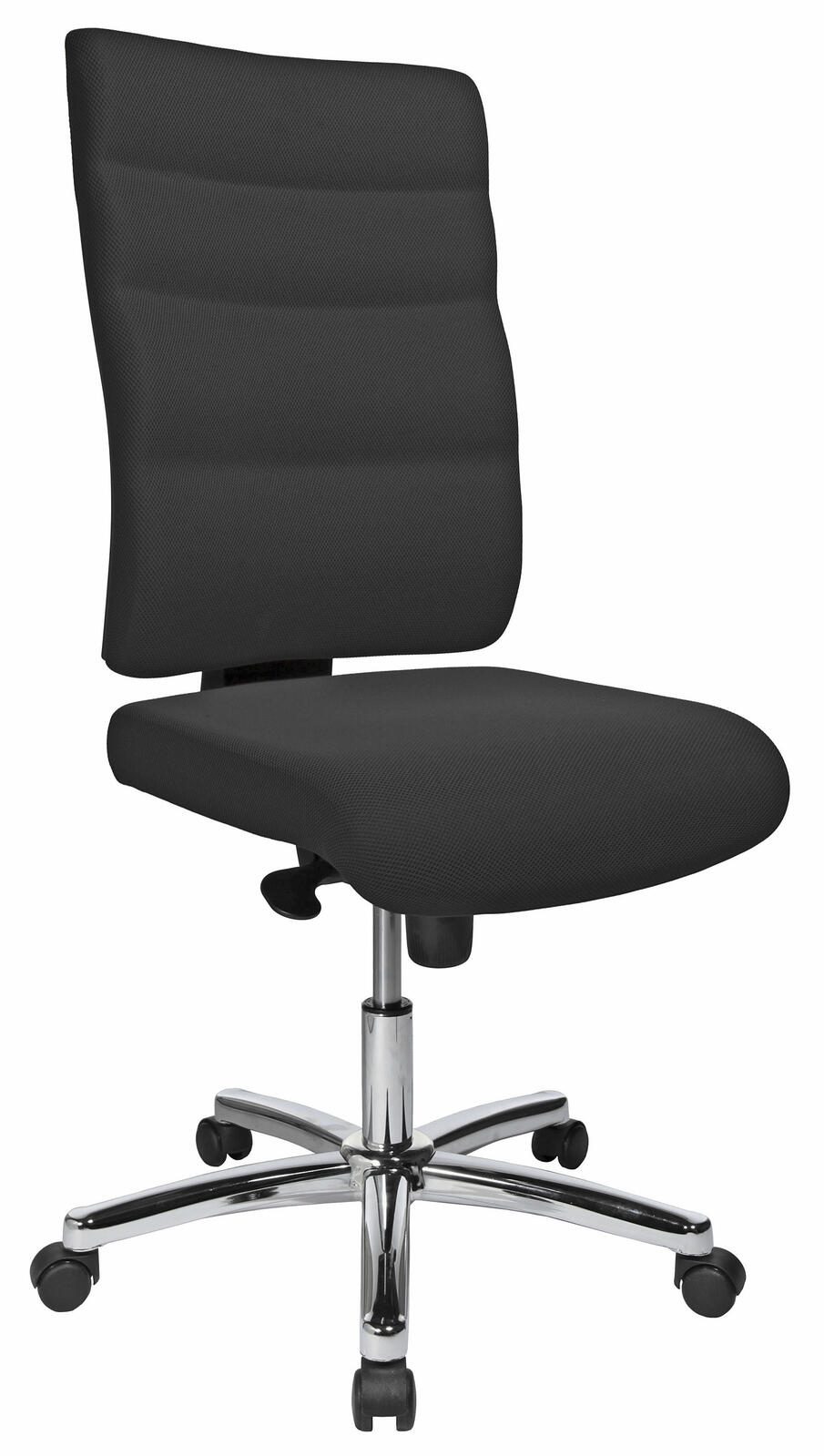 Bürostuhl Unni Med Deluxe schw, Gestell chrom