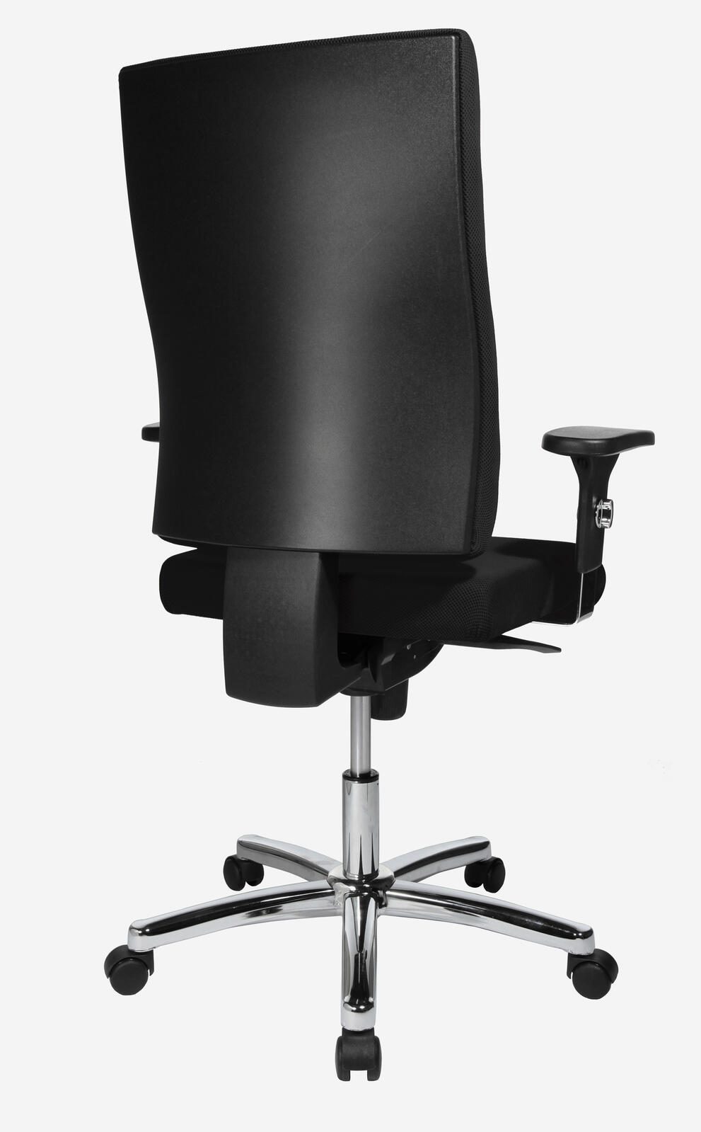 Bürostuhl Unni Med Deluxe schw, Gestell chrom