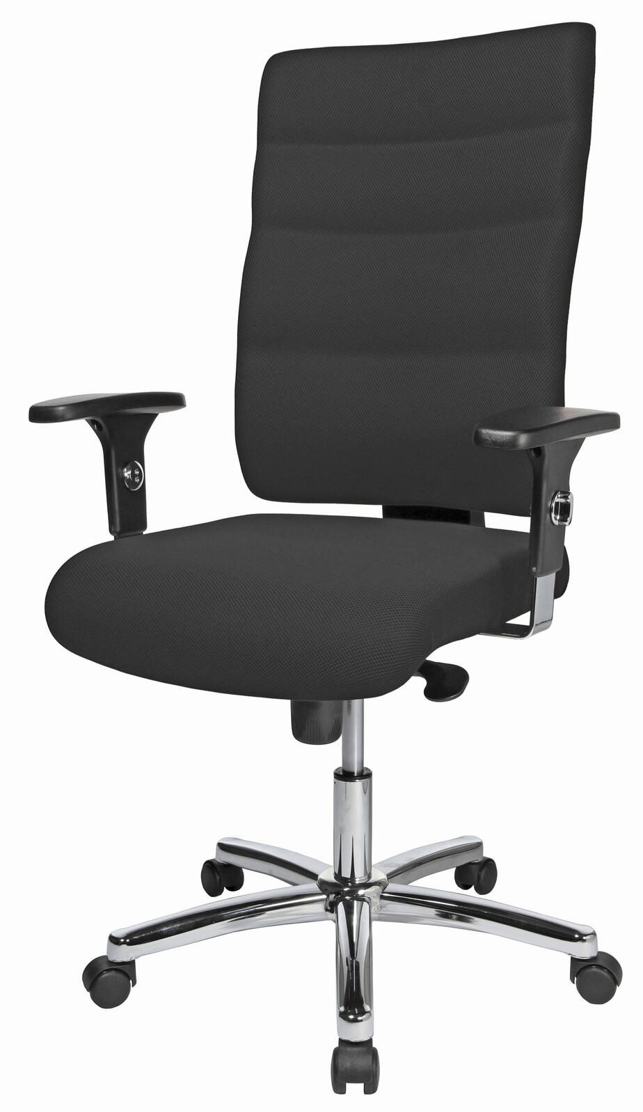 Bürostuhl Unni Med Deluxe schw, Gestell chrom