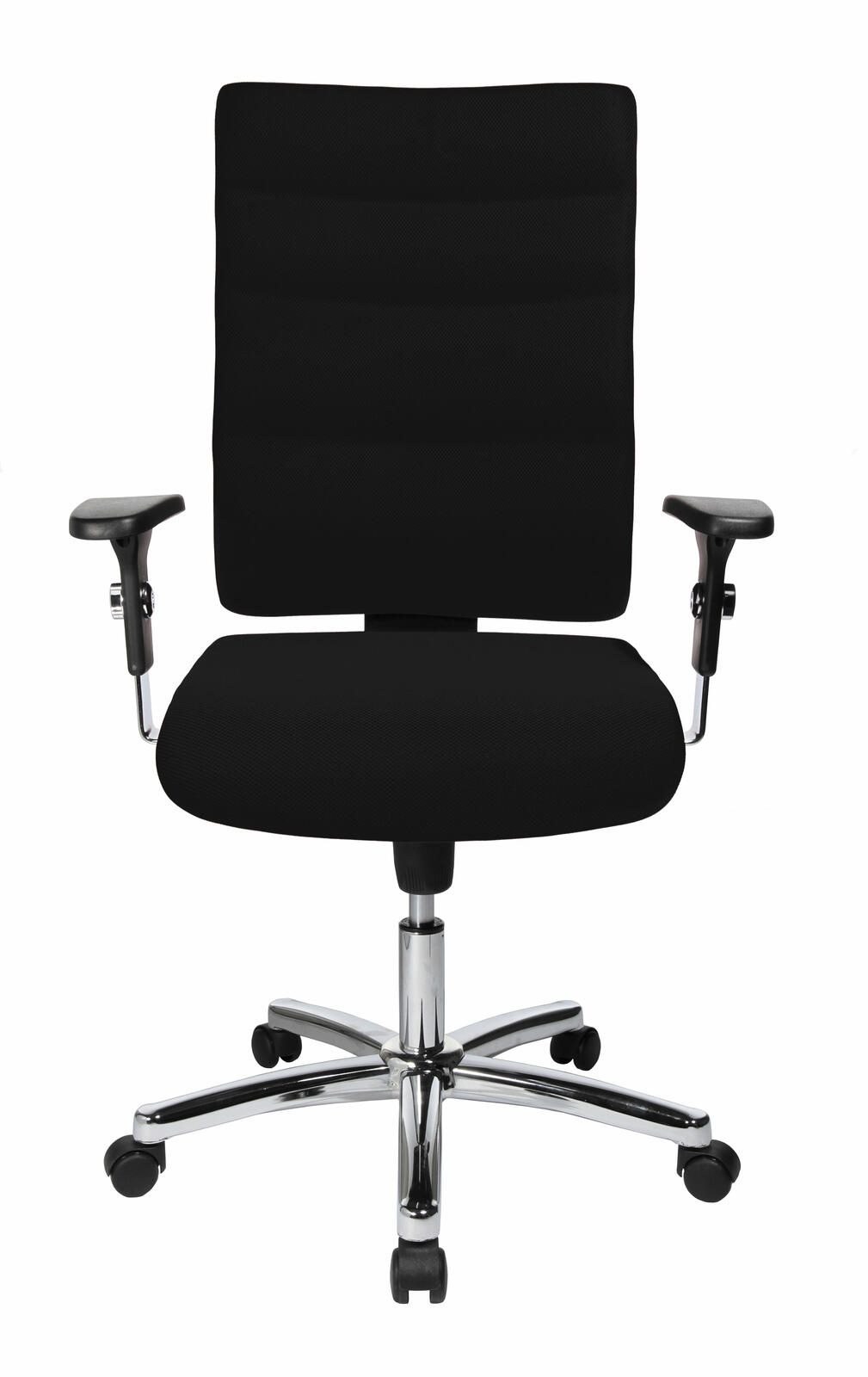 Bürostuhl Unni Med Deluxe schw, Gestell chrom