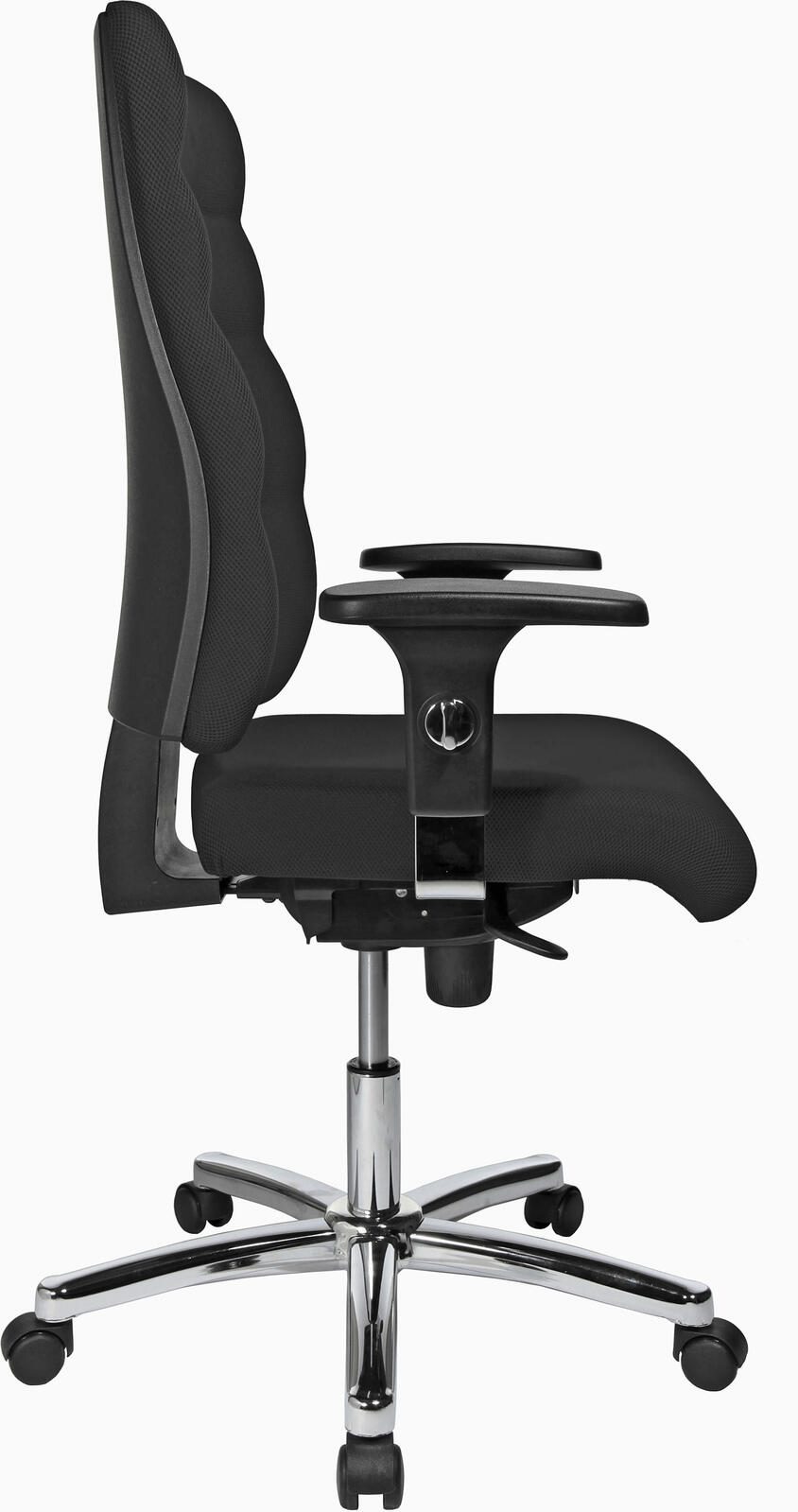 Bürostuhl Unni Med Deluxe schw, Gestell chrom