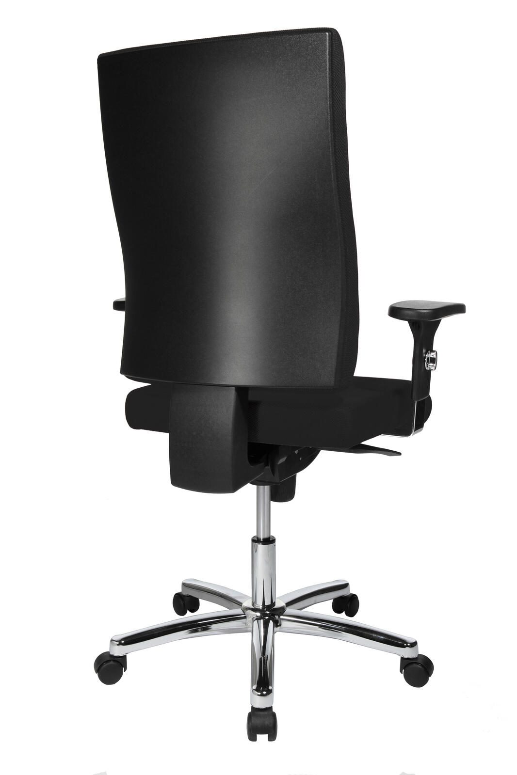 Bürostuhl Unni Med Deluxe schw, Gestell chrom