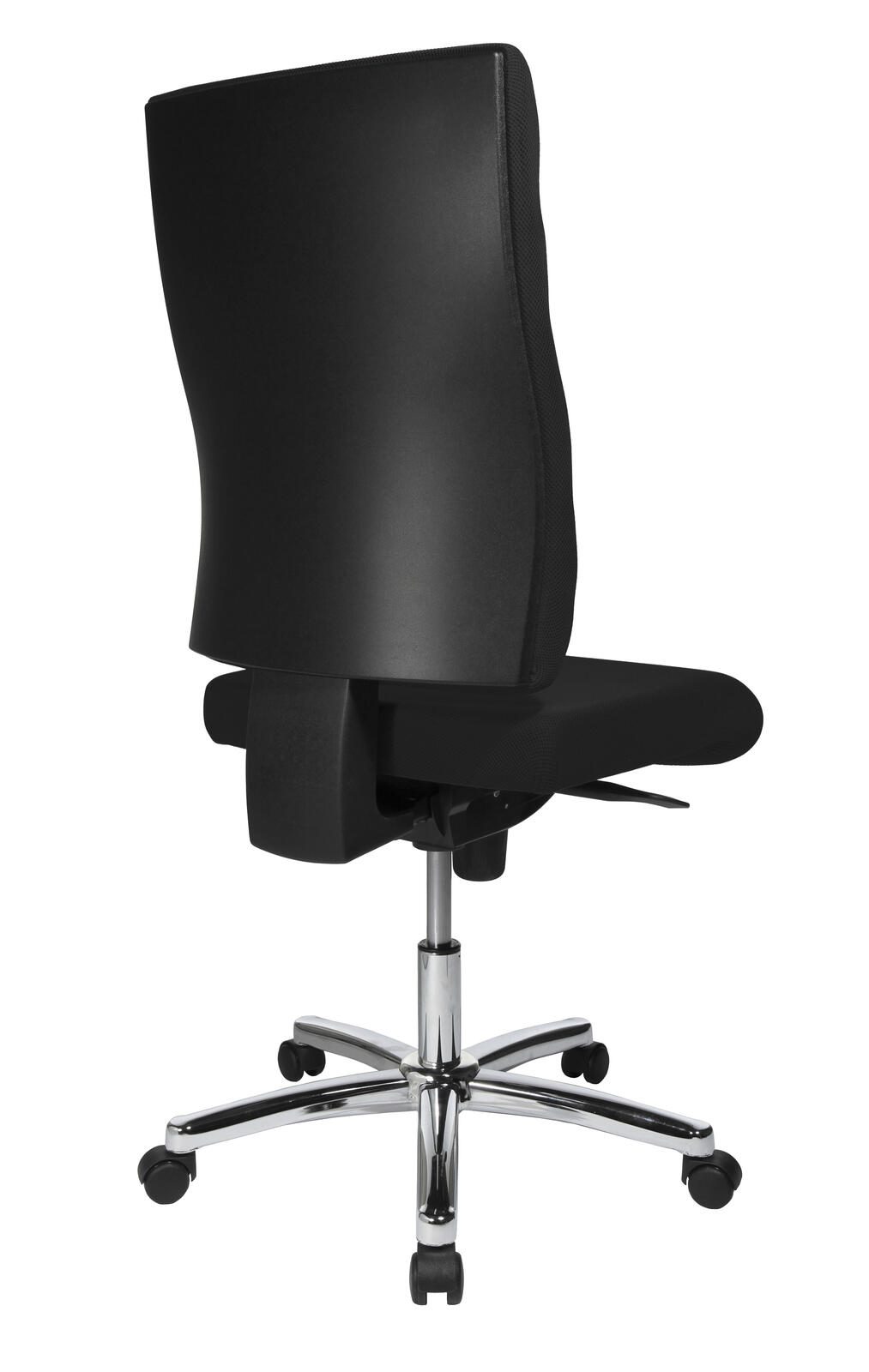 Bürostuhl Unni Med Deluxe schw, Gestell chrom