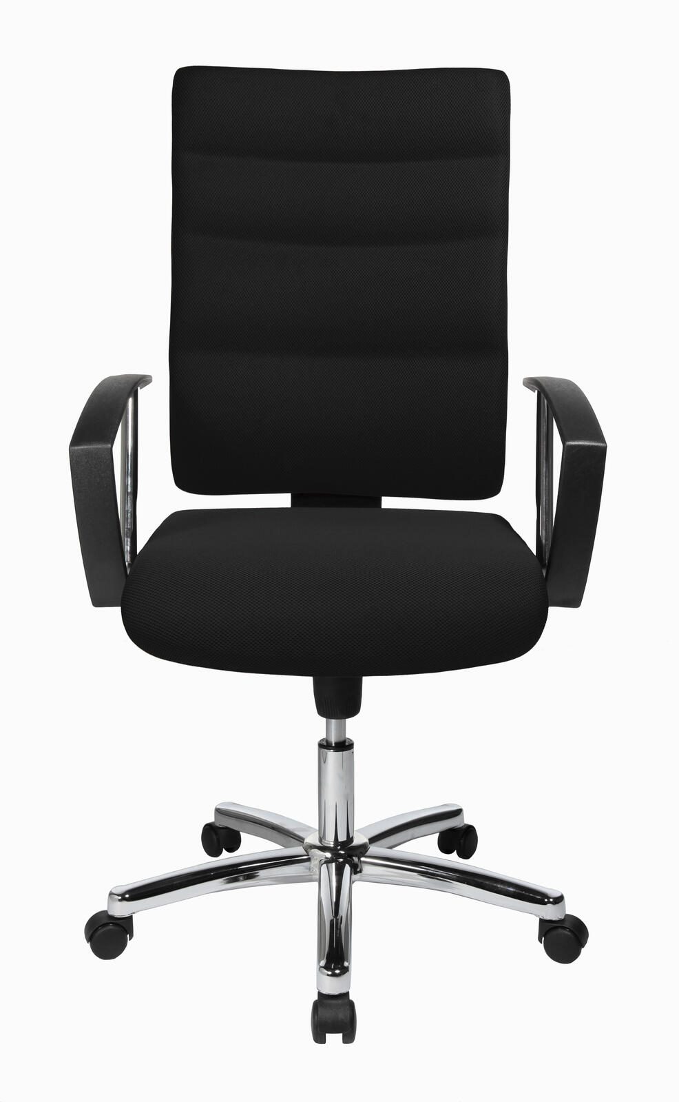 Bürostuhl Unni Med Deluxe schw, Gestell chrom
