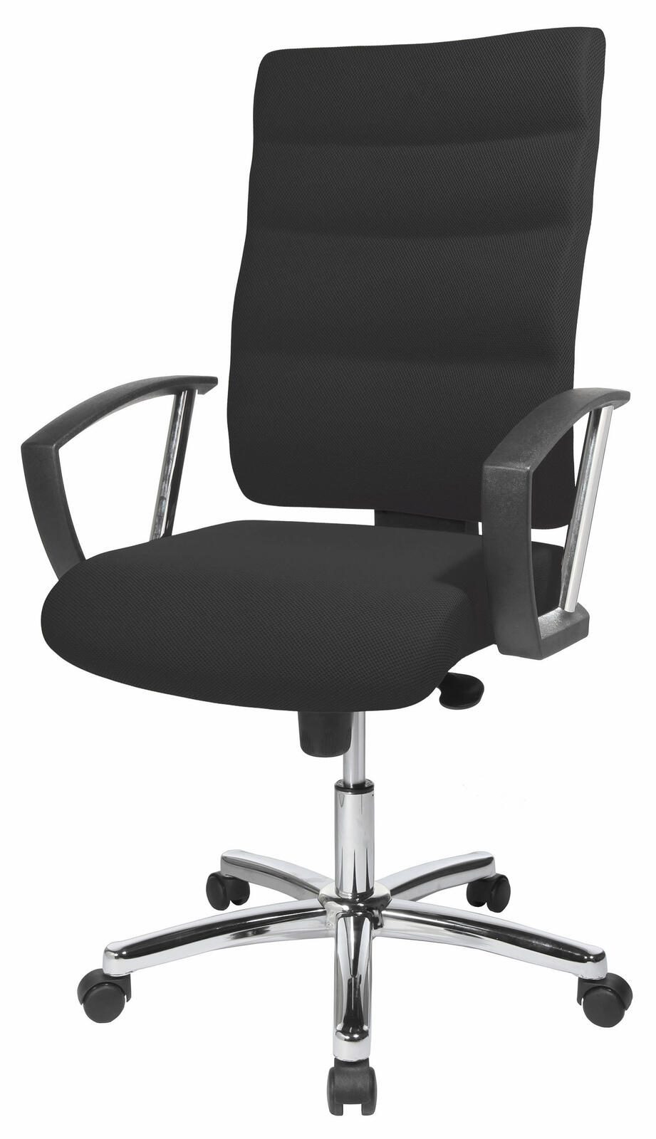 Bürostuhl Unni Med Deluxe schw, Gestell chrom