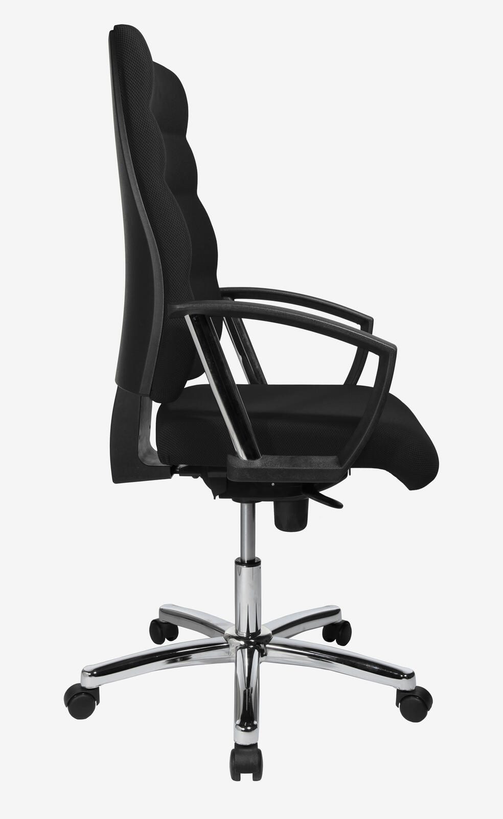 Bürostuhl Unni Med Deluxe schw, Gestell chrom
