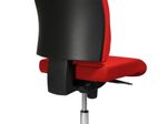 Bürostuhl Unni Med Deluxe rot, Gestell chrom