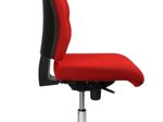 Bürostuhl Unni Med Deluxe rot, Gestell chrom