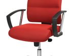 Bürostuhl Unni Med Deluxe rot, Gestell chrom