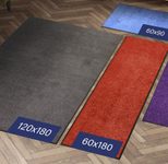 Mercury Fußmatte Rainbow 60,0 x 180,0 cm karminrot