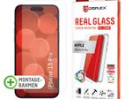 DISPLEX Panzerglas + Schutzhülle für Apple iPhone 15 Pro 