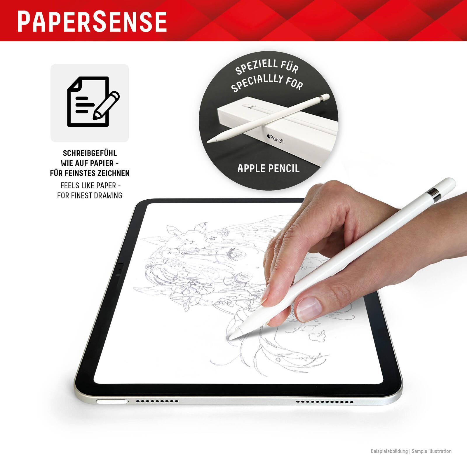 DISPLEX TABLET PAPERSENSE für iPad Pro 12,9'' (3./4./5./6. Gen.)