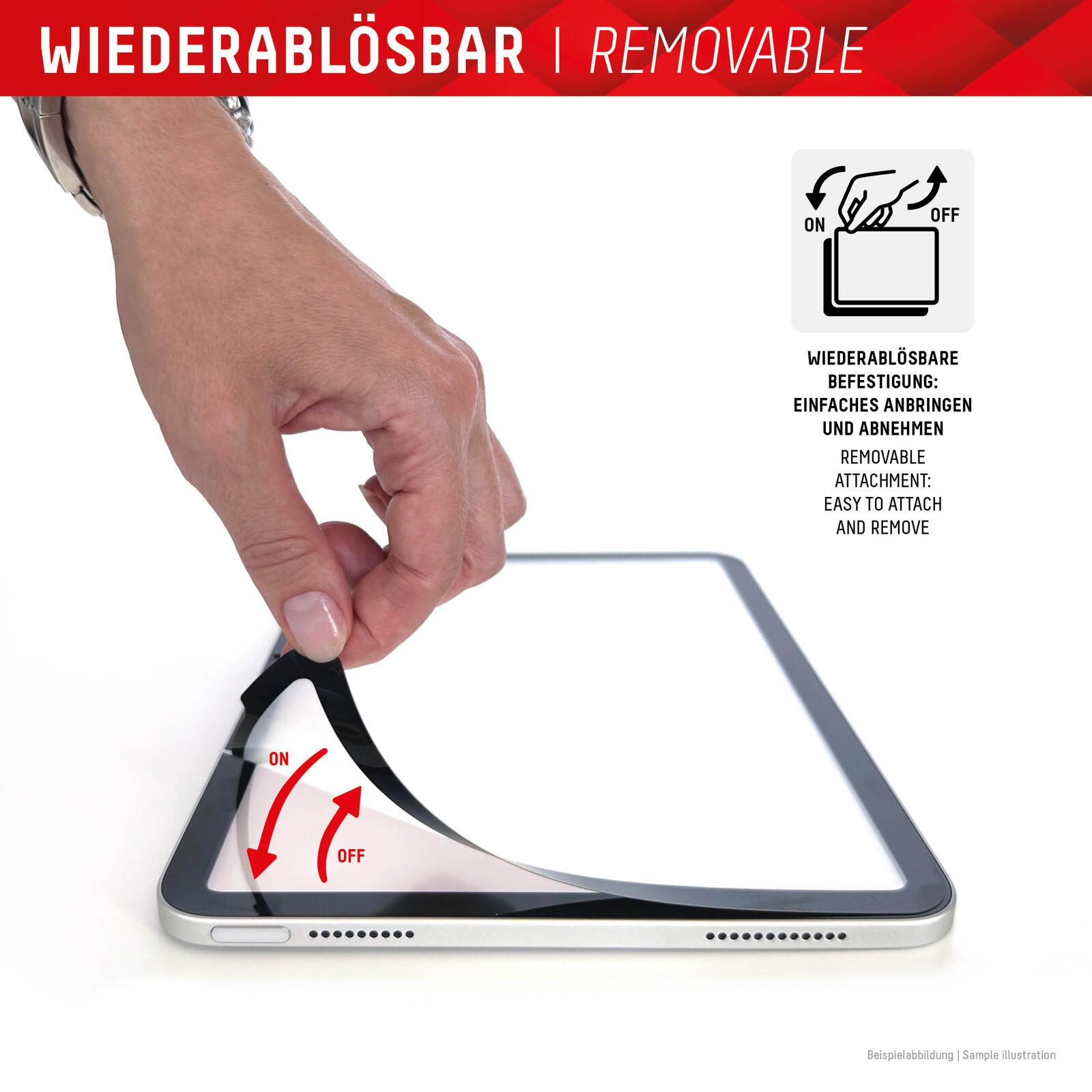 DISPLEX TABLET PAPERSENSE für iPad Pro 12,9'' (3./4./5./6. Gen.)