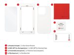 DISPLEX Panzerglas + Schutzhülle für Google Pixel 8 Pro