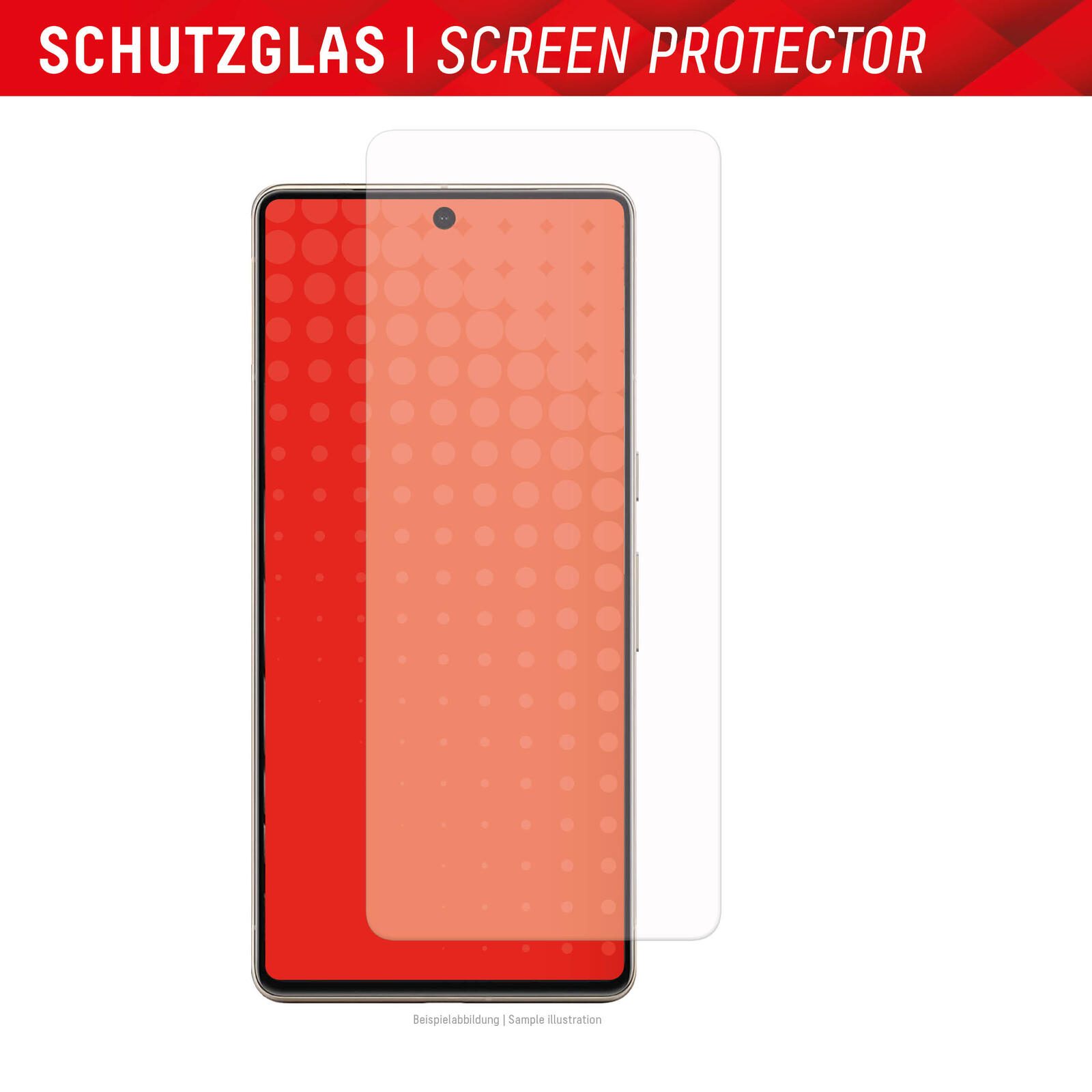 DISPLEX Panzerglas + Schutzhülle für Google Pixel 8 Pro
