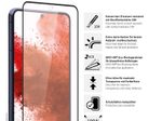 DISPLEX Panzerglas (10H) für Samsung Galaxy A72, Eco-Montagerahmen, Full Cover