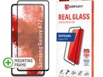DISPLEX Panzerglas (10H) für Samsung Galaxy A72, Eco-Montagerahmen, Full Cover