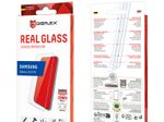 DISPLEX Panzerglas (10H, 2D) für Samsung Galaxy S23 FE, Eco-Montagerahmen, kratzer-resistent