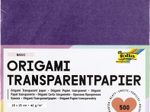 folia Faltblätter transparent 15 x 15 cm mehrfarbig 500 Blatt