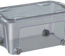 cep Aufbewahrungsbox Shadow 43,0 l - 38,0 x 59,3 x 29,0 cm grau-transparent