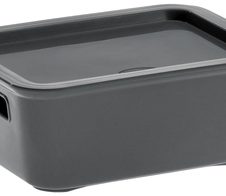 cep Aufbewahrungsbox Bella 1,18 l - 14,0 x 18,0 x 7,0 cm grau