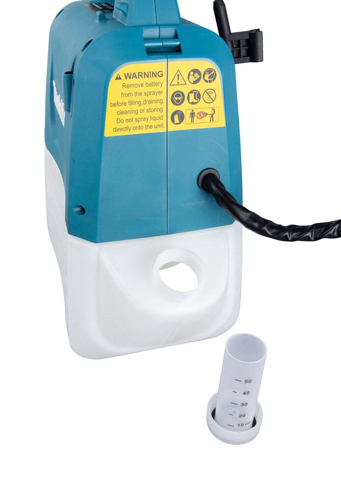 makita Pumpsprühflasche türkis