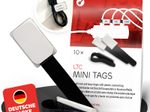 LTC MINI TAGS Schwarz - 10 St.