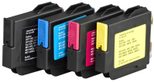 edding Druckerpatronen EDD-408 schwarz, cyan, magenta, gelb kompatibel zu brother LC-970/1000BK/C/M/Y, 4er-Set