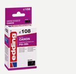 edding Druckerpatrone EDD-108 schwarz kompatibel zu Canon PGI-5 BK