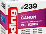 edding Druckerpatrone EDD-239 schwarz kompatibel zu Canon PGI-520 BK